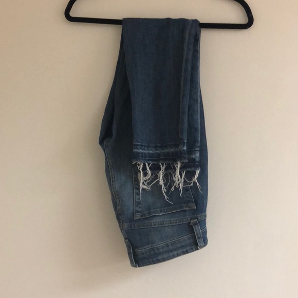 Joe's Jeans Denim - Joe’s Jeans: Skinny with Fringed Bottom